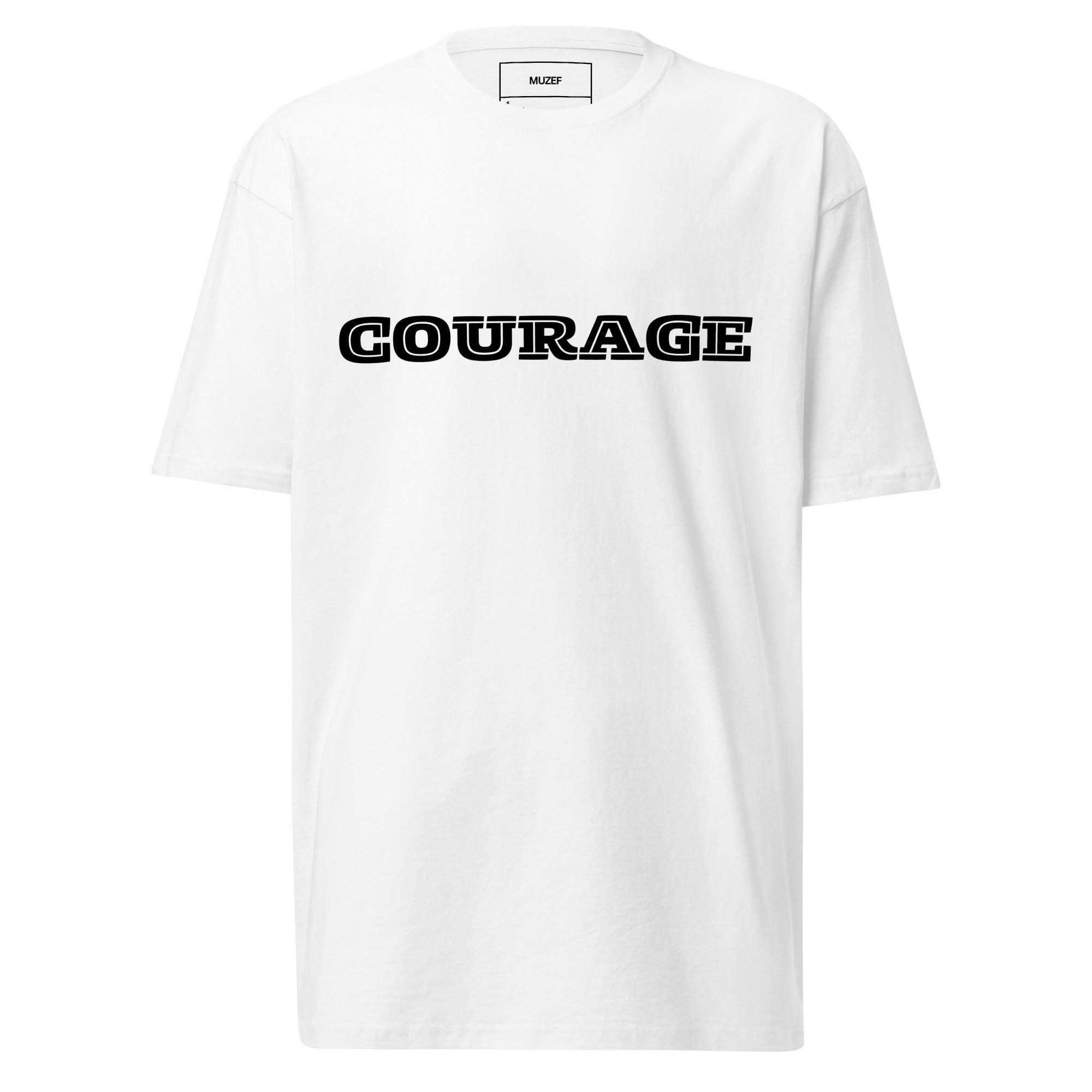 Muzef Courage Premium Heavy Weight Tee